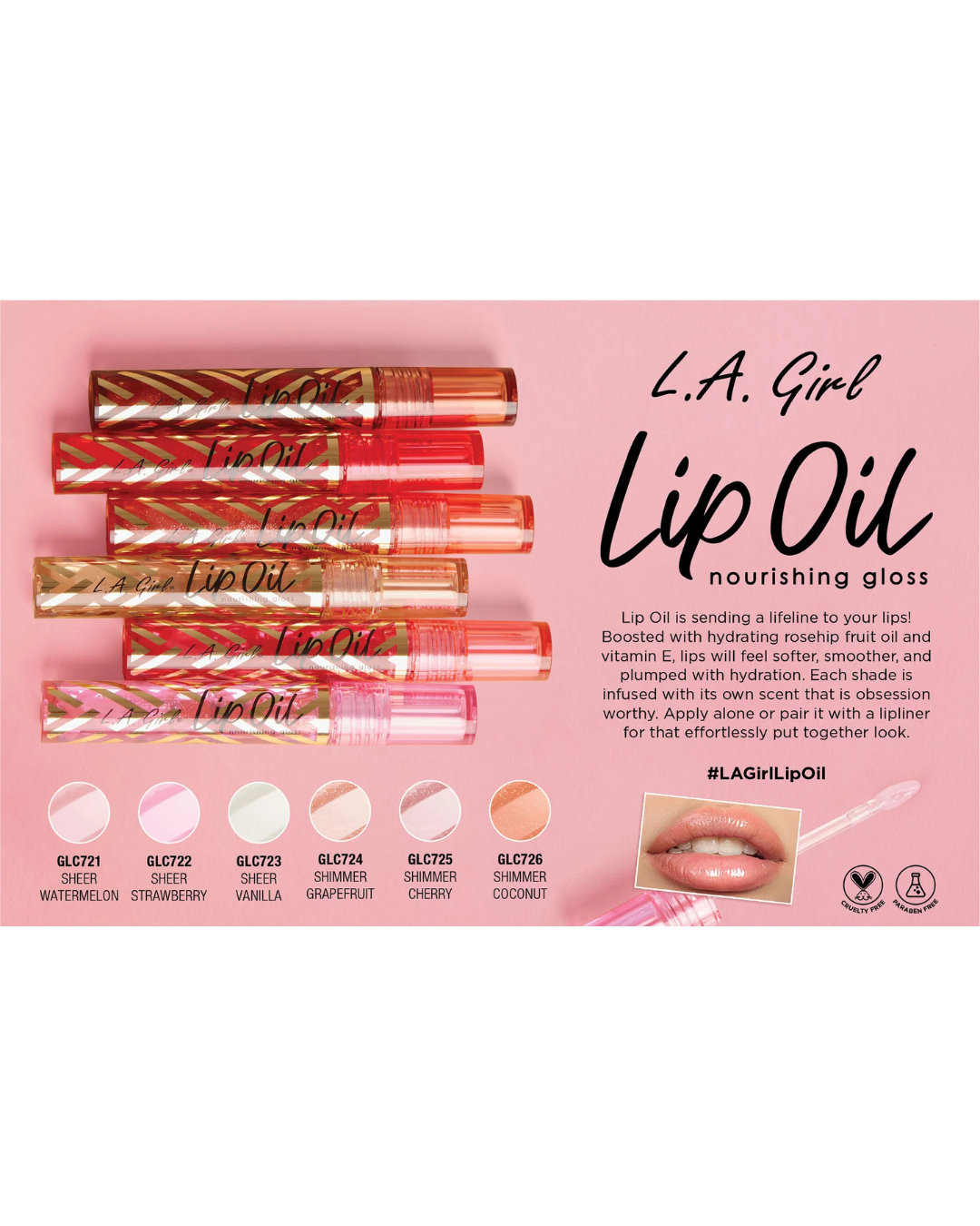 Lip Oil Sheer-Shimmer L.A. Girl