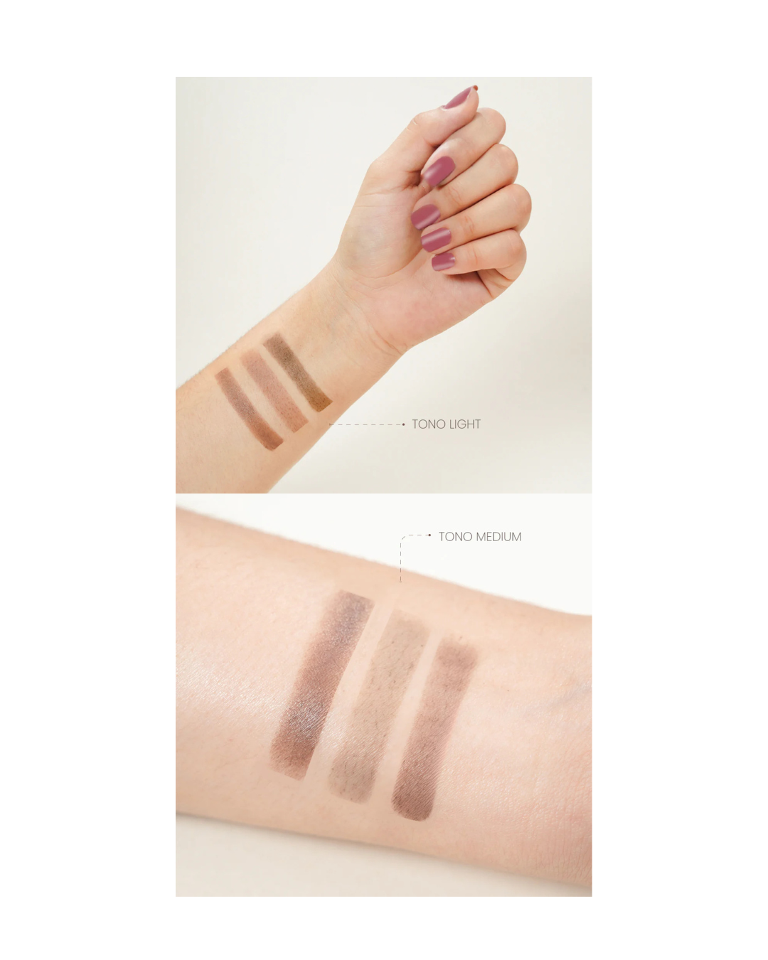 Trio de Cejas Brow Set nueva presentación Montoc