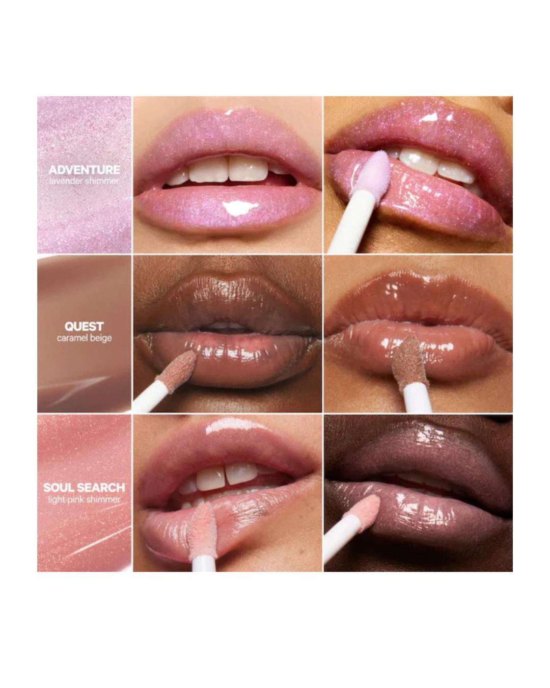 Mini Odyssey Lip Oil Gloss Fun Size Faves Set Milk