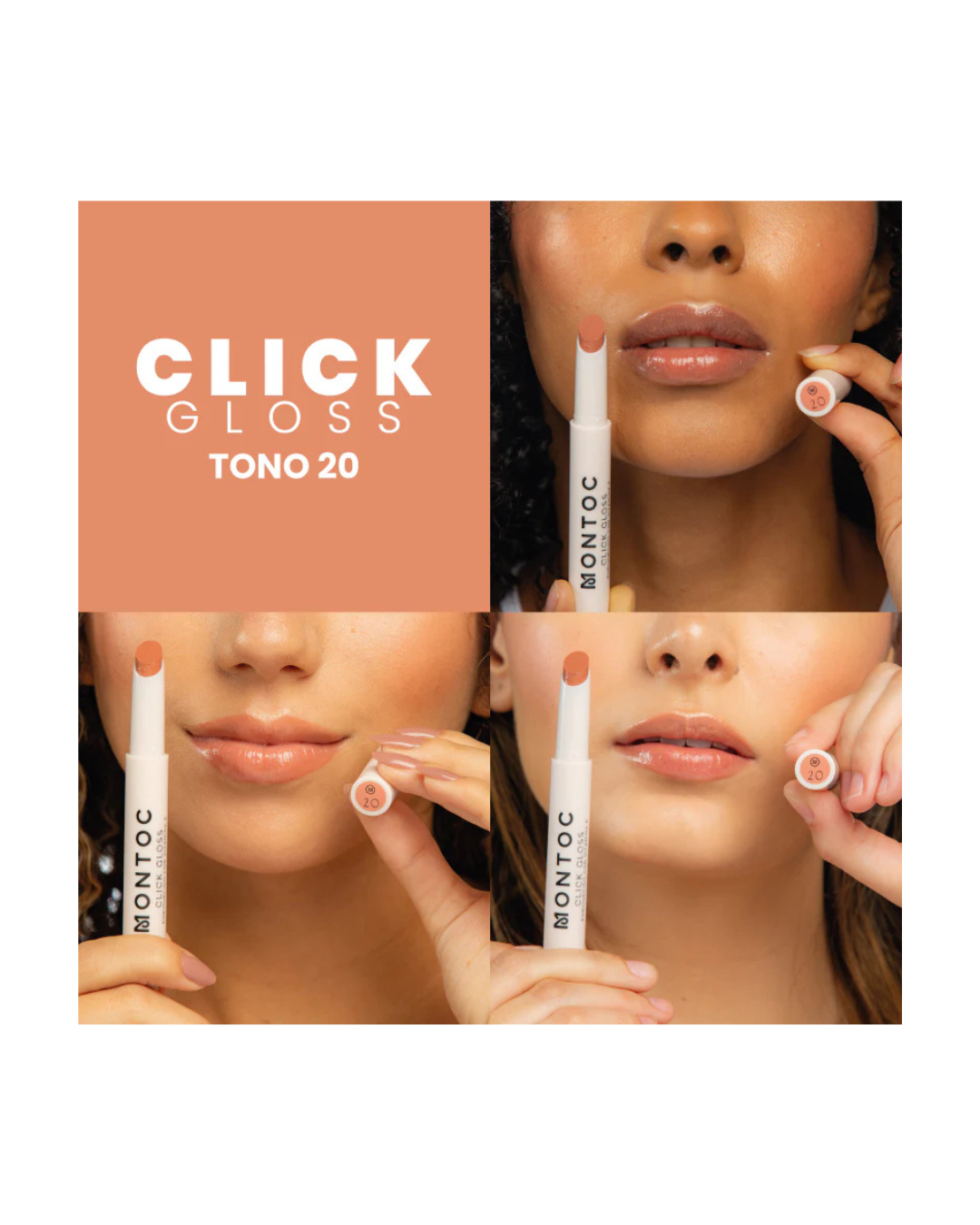 Brillo Labial Click Gloss Montoc