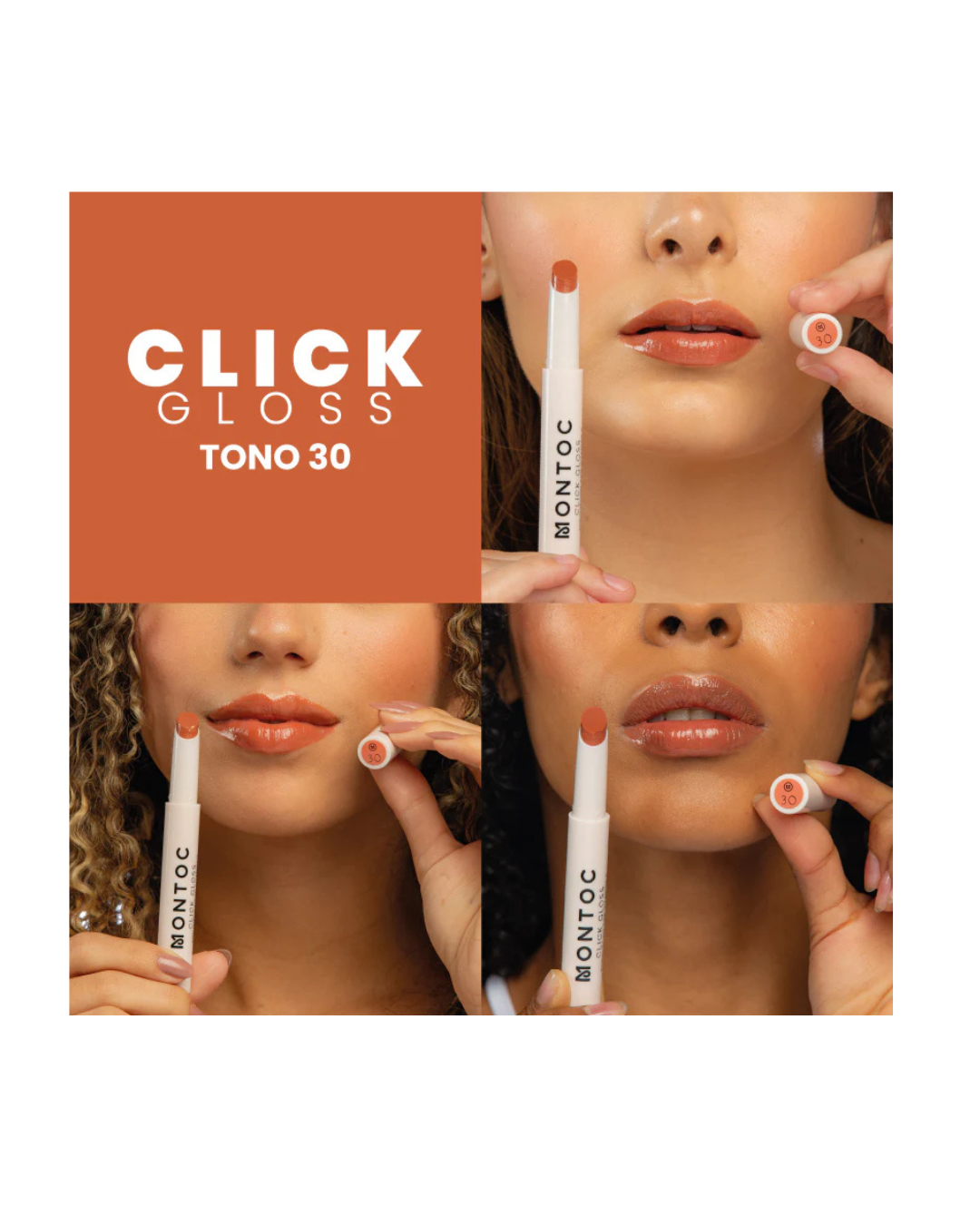 Brillo Labial Click Gloss Montoc