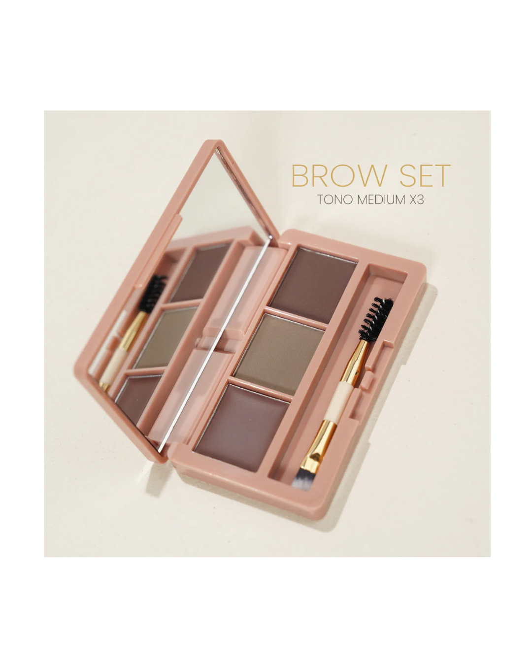 Trio de Cejas Brow Set nueva presentación Montoc