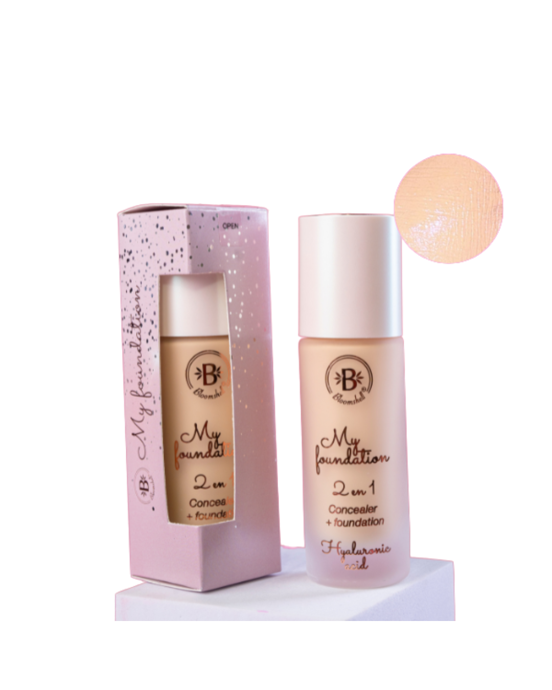 My foundation 2 en 1 (Base Líquida) Bloomshell.