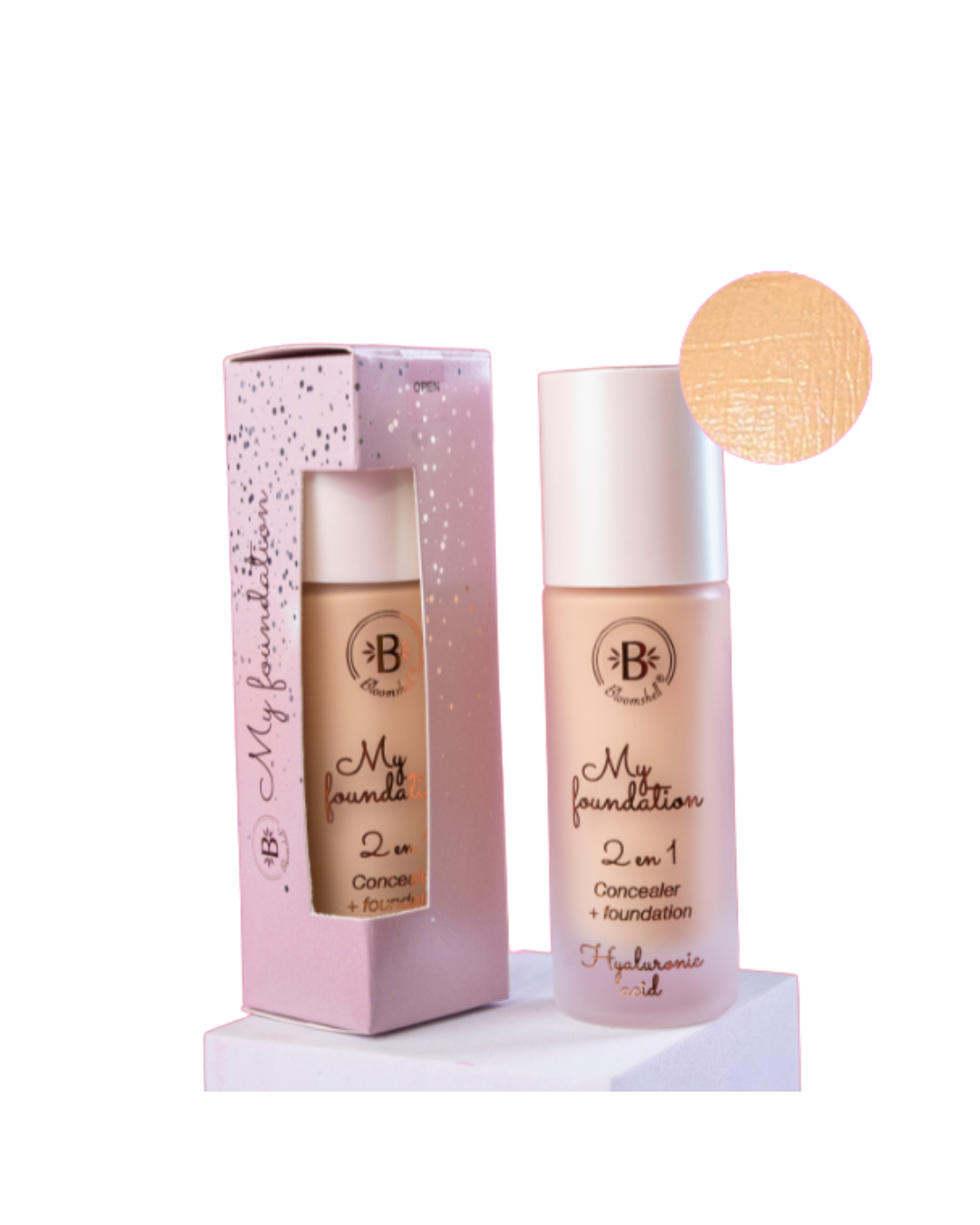 My foundation 2 en 1 (Base Líquida) Bloomshell.