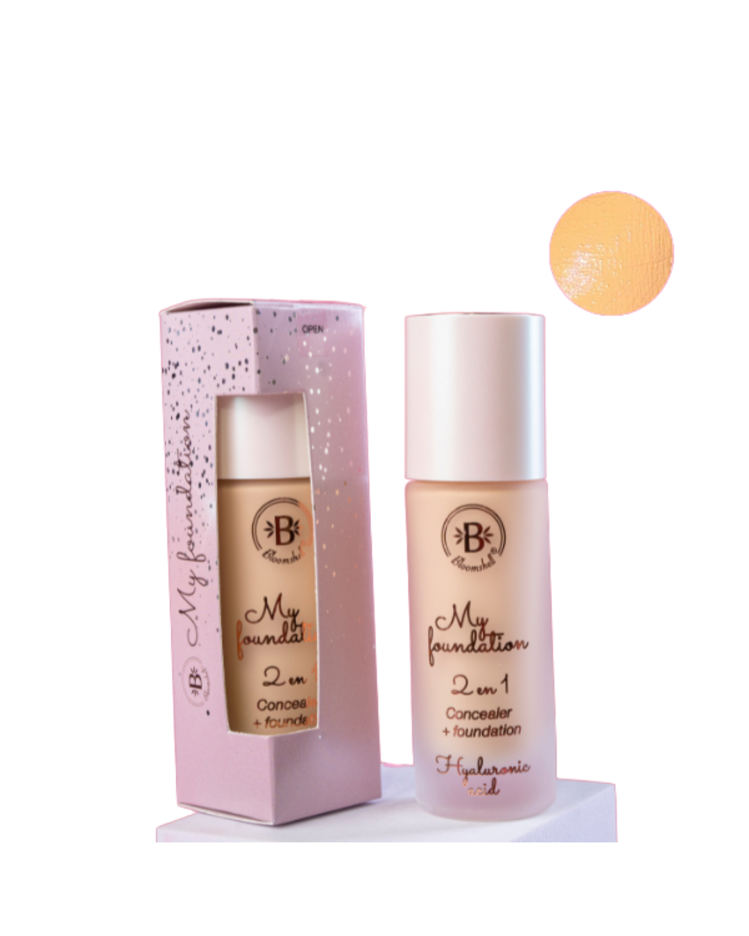 My foundation 2 en 1 (Base Líquida) Bloomshell.
