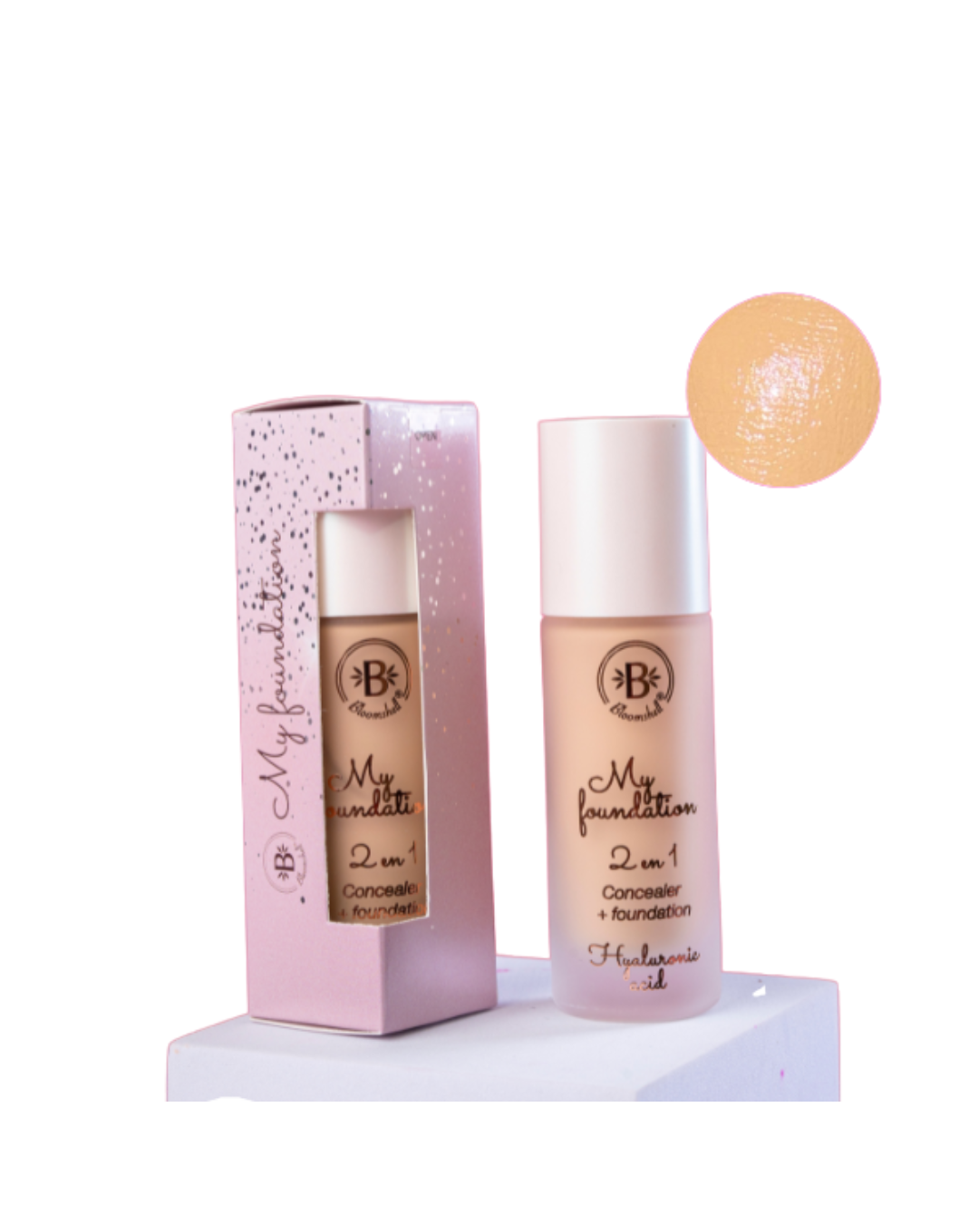 My foundation 2 en 1 (Base Líquida) Bloomshell.