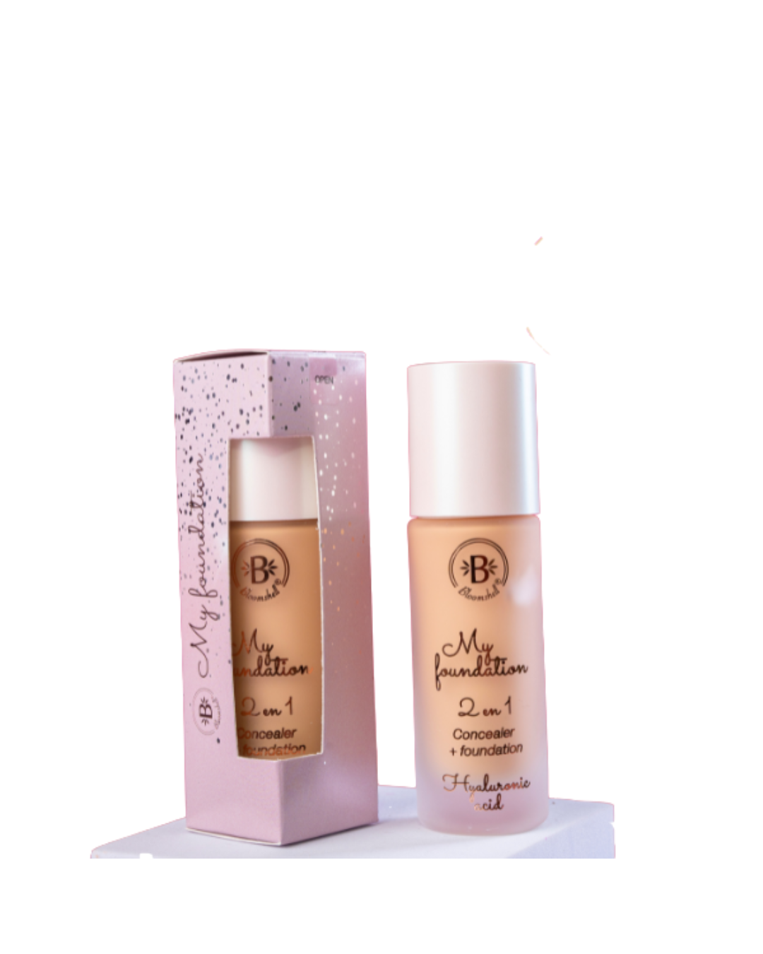 My foundation 2 en 1 (Base Líquida) Bloomshell.