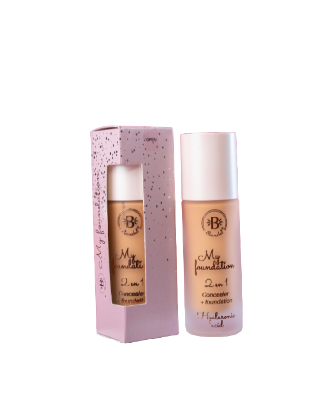 My foundation 2 en 1 (Base Líquida) Bloomshell.