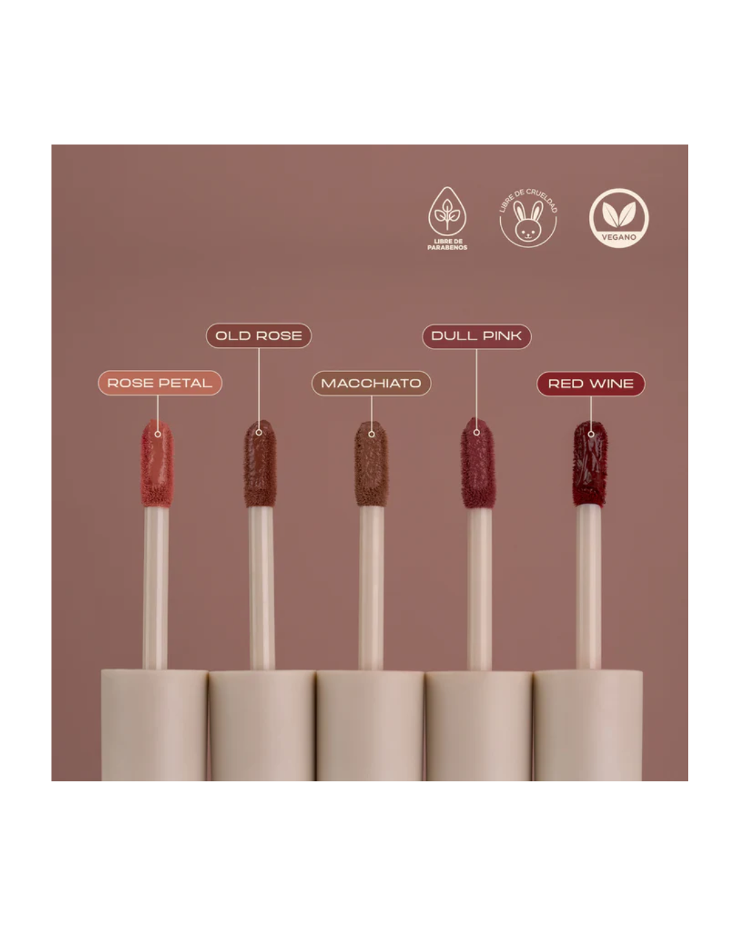 Labial Velvet Liquido Atenea