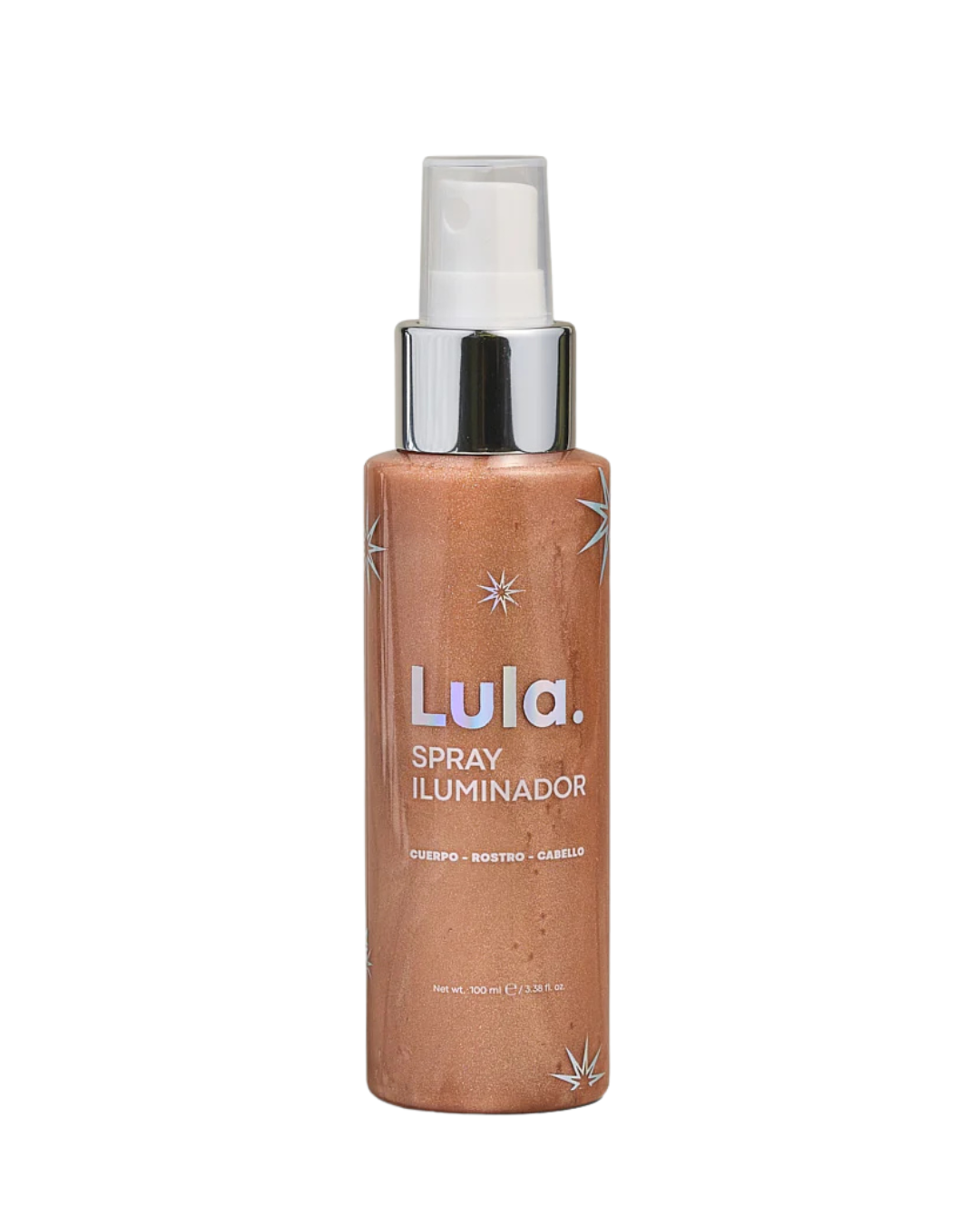 Spray Iluminador shimmer Lula