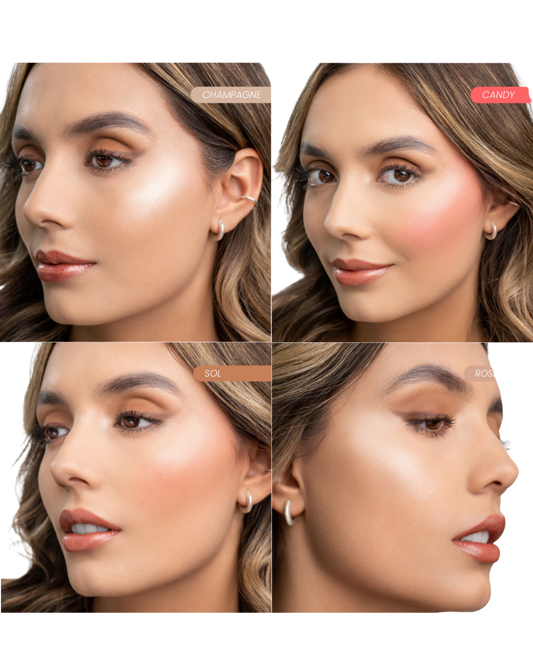 Paleta De Rubort Light Set 8 Montoc
