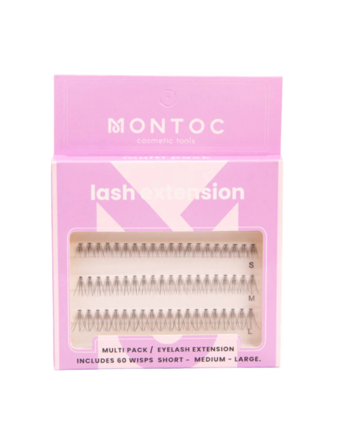 Pestañas Individuales Lash Extensión Multipack Montoc