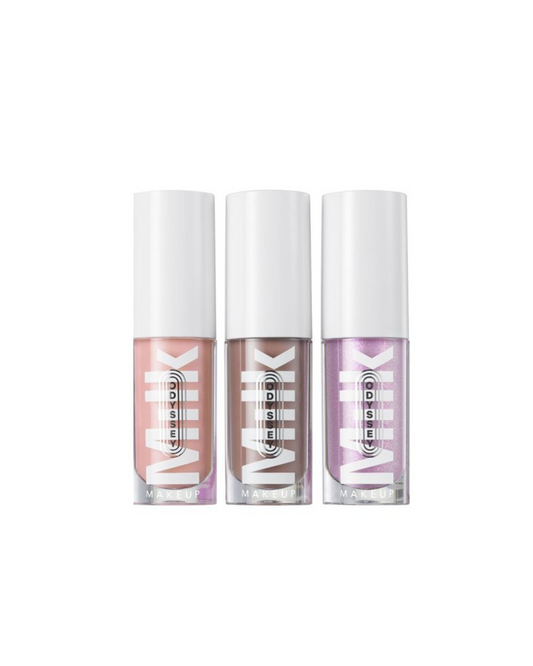 Mini Odyssey Lip Oil Gloss Fun Size Faves Set Milk