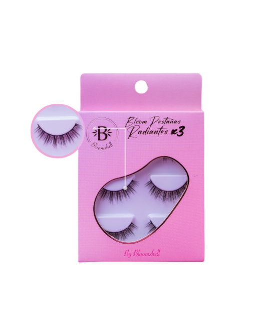 Bloom Pestañas Radiantes x 3 Bloomshell