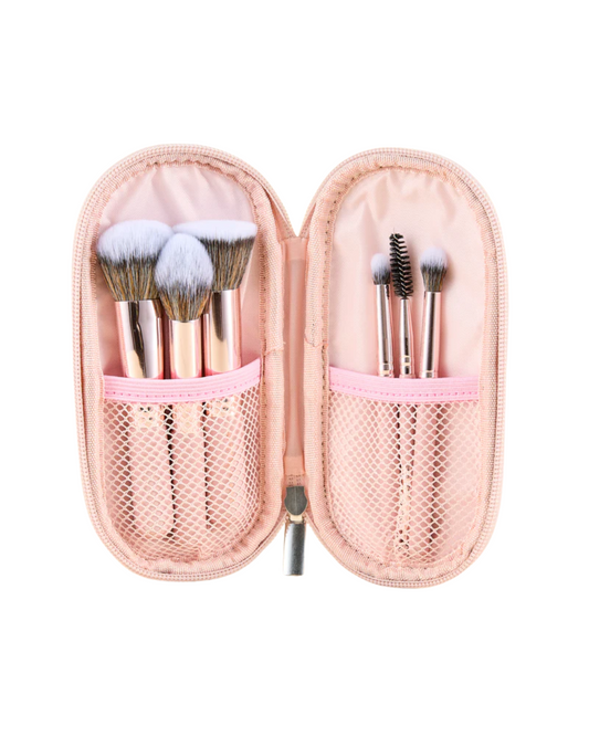 Kit De Brochas Pink Travel Atenea