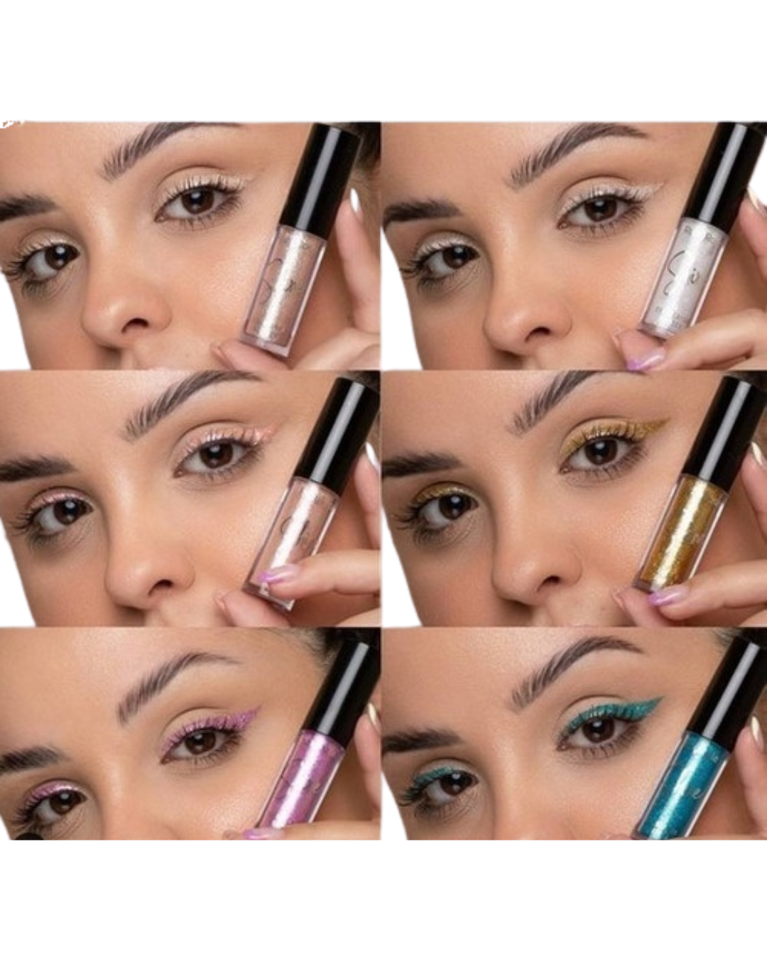 Delineador Glitter De Ojos Ruby Rose