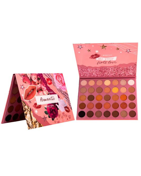 Paleta De Sombras Romantic Montoc
