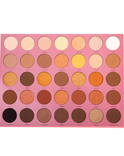 Paleta De Sombras Romantic Montoc
