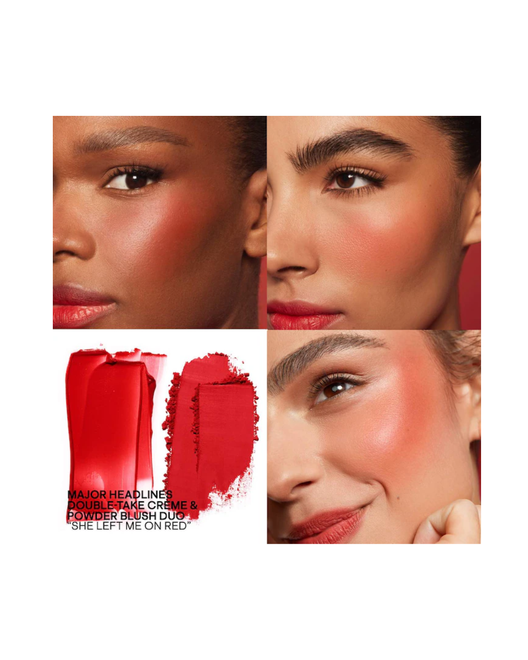 Double- Take Creme & Powder Blush Duo PATRICK TA