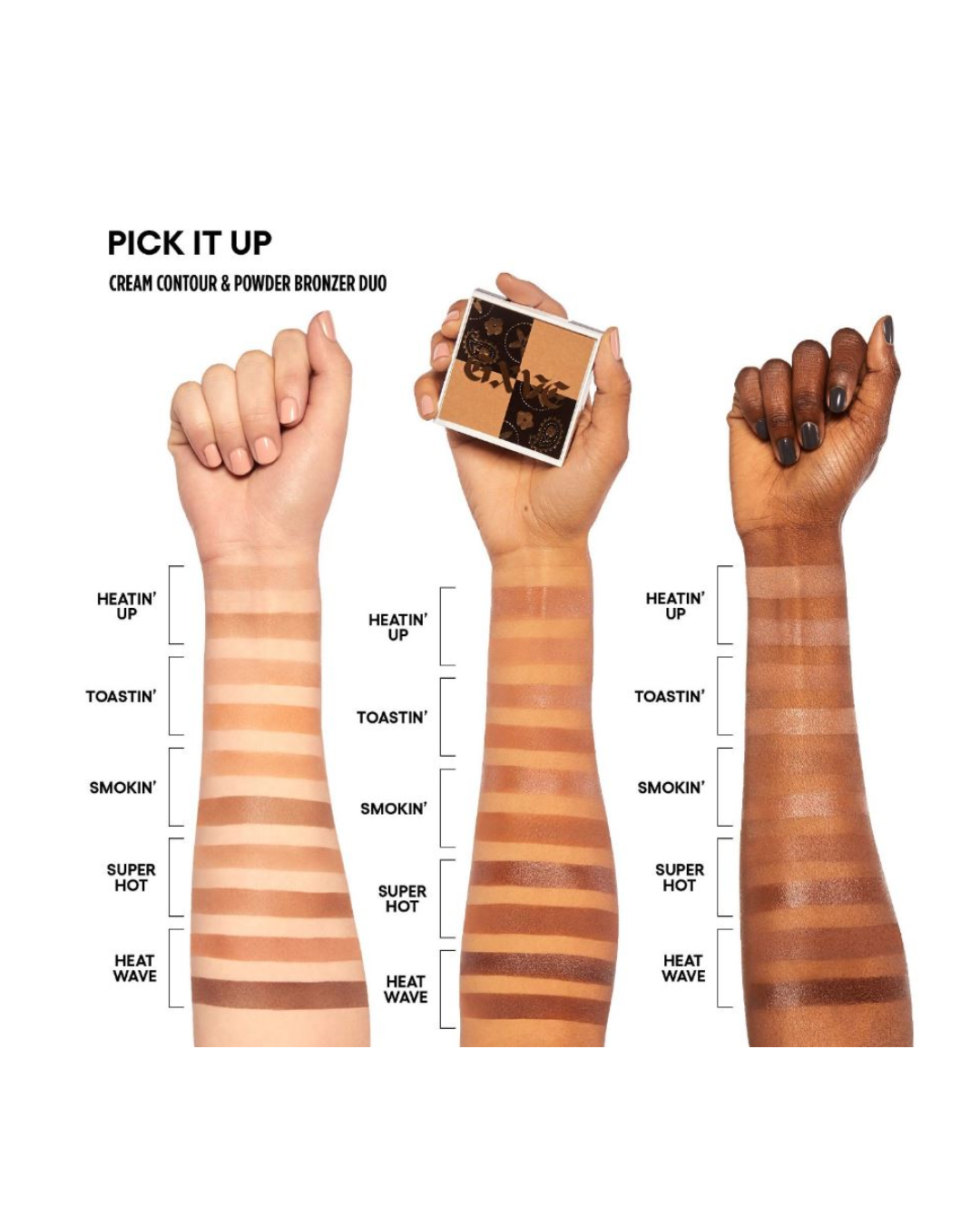 Pick It Up Cream Contour & Talc-Free Powder Bronzer Duo GXVE BY GWEN STEFANI