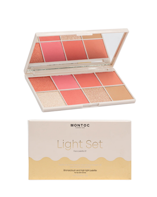 Paleta De Rubort Light Set 8 Montoc