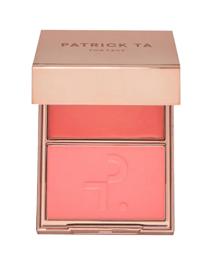 Double- Take Creme & Powder Blush Duo PATRICK TA