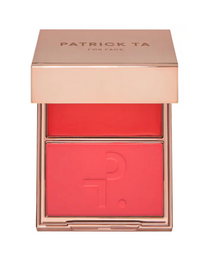 Double- Take Creme & Powder Blush Duo PATRICK TA