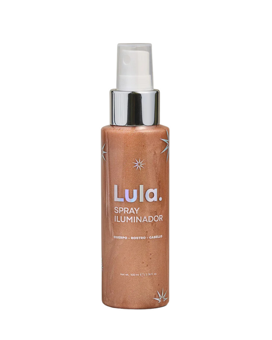 Spray Iluminador shimmer Lula