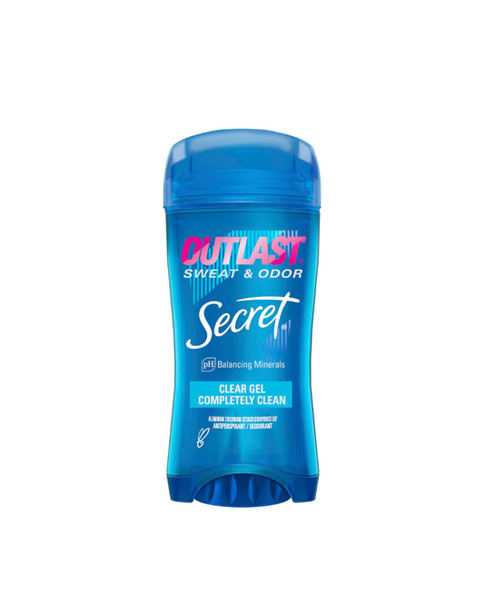 Secret, Outlast,Desodorante antitranspirante, Gel transparente