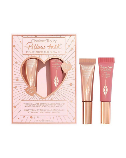 Kit De Rubor Y Brillo Iconic De Pillow Talk - Charlotte Tilbury