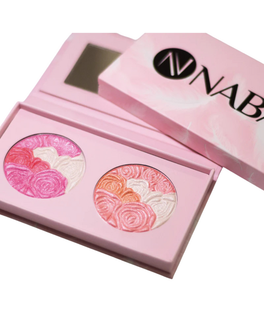 Paleta De Rubor / Iluminador -Naba