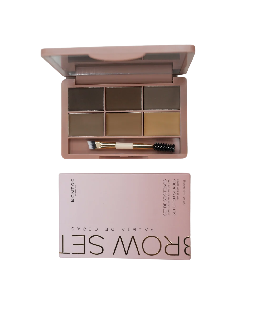 Paleta de cejas Brow Set x6 Montoc