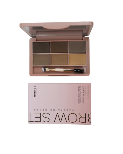 Paleta de cejas Brow Set x6 Montoc
