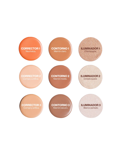 Paleta HD SKIN - Makeup Expert Atenea