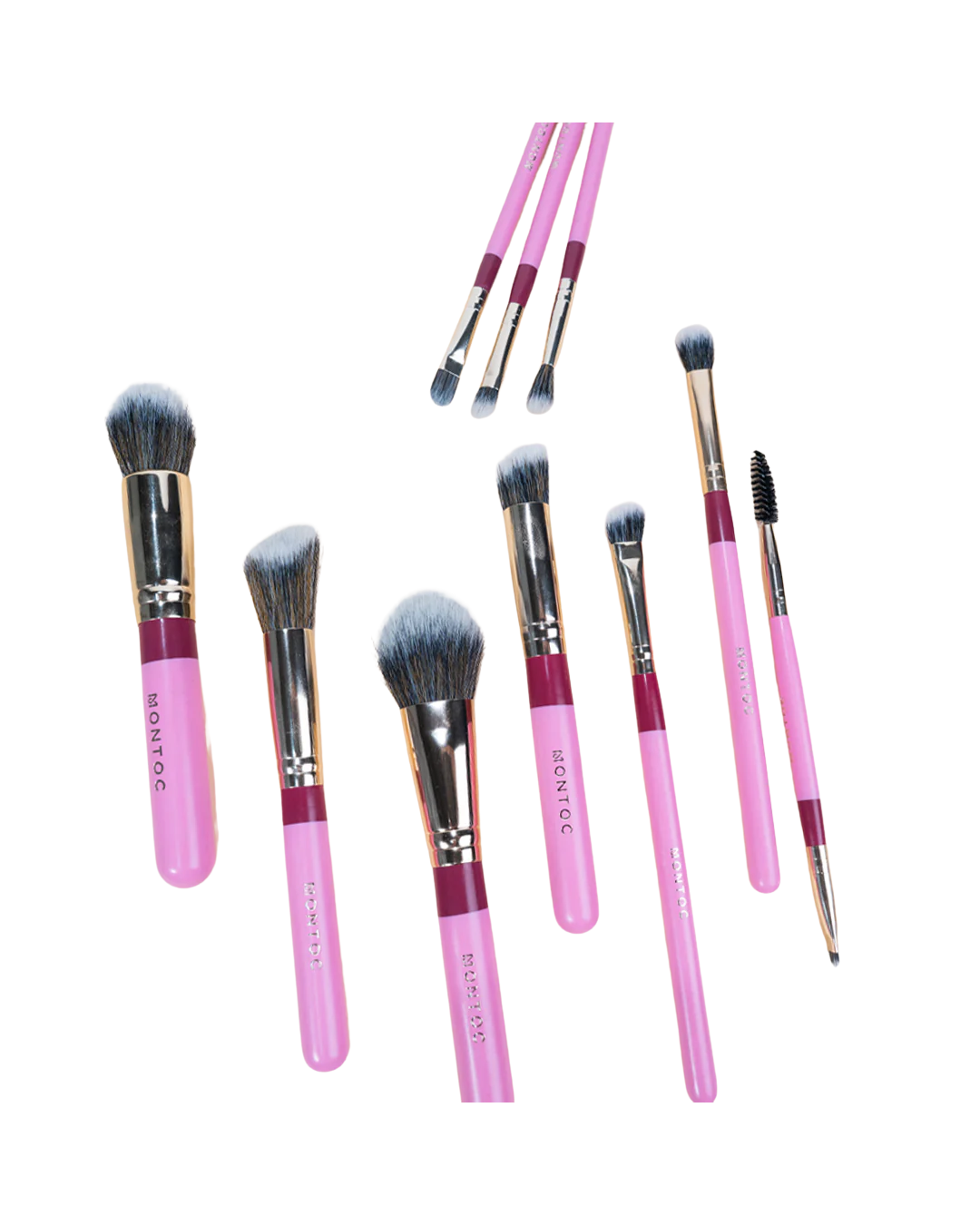 Kit De Brochas Fluffy x 10 Piezas Montoc