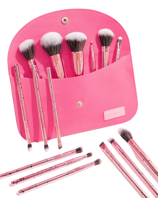 Kit de Brochas Pink Rose Montoc