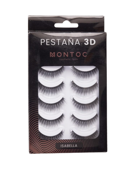Pestañas 3D Isabella X5 Montoc